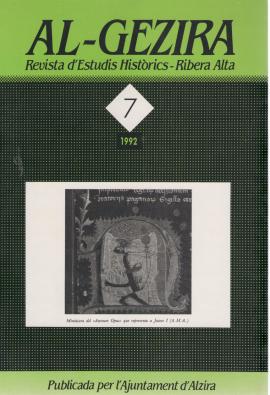 AL-GEZIRA: Revista d&#039;estudis històrics - Ribera Alta
