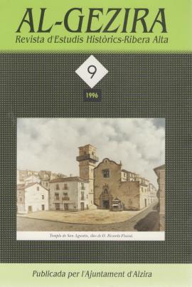 Al-gezira. Revista d&#039;estudis històrics-Ribera Alta 9