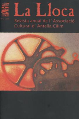 La Lloca. Revista anual de l&#039;Associació Cultural d&#039;Antella Cilim.