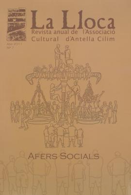 La Lloca : revista anual de l&#039;Associació Cultural d&#039;Antella Cilim. Afers socials