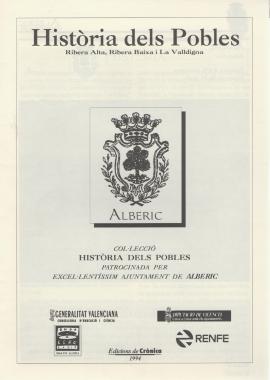 Història dels pobles. Ribera Alta, Ribera Baixa i La Valldigna. Alberic
