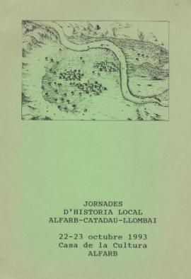 Jornades d’historia local. Alfarb-Catadau-Llombai