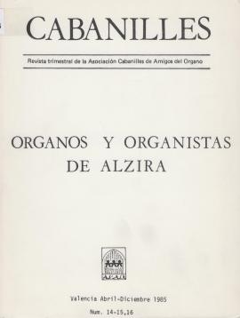 Órganos y organistas de Alzira